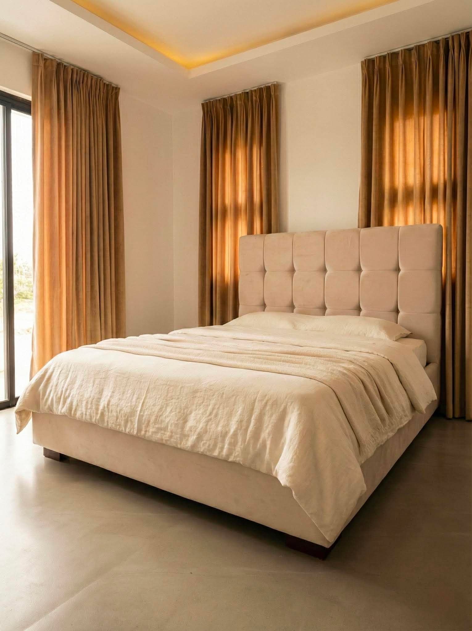 Custom bed built in the PAN workshop